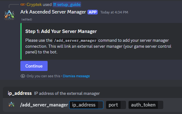 Add Server Manager Command