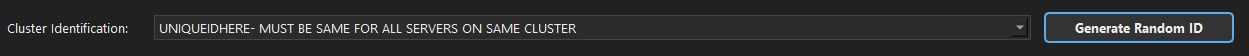 Cluster ID Generation