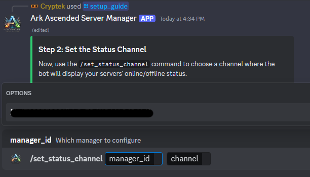 Server Status Example